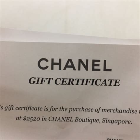 chanel gift voucher australia|Chanel gift voucher uk.